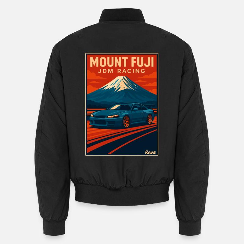 Affiche de course JDM du mont Fuji Bomber unisexe