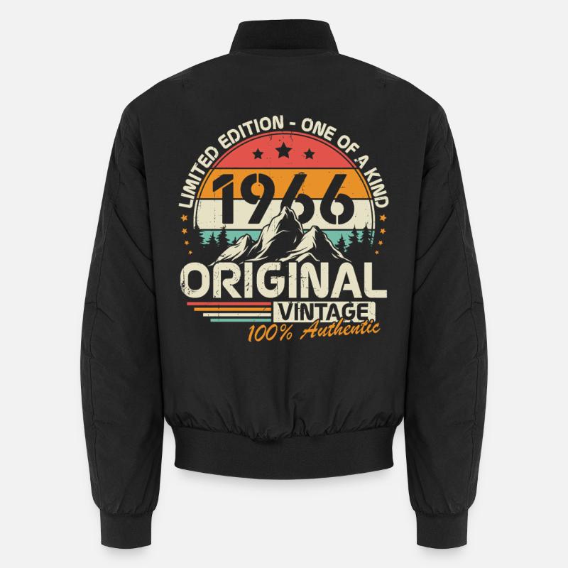 1966 Original Vintage Birthday Gift Unisex Bomber Jacket