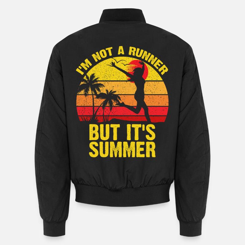 Sunset Sprint Pas un coureur Bomber unisexe