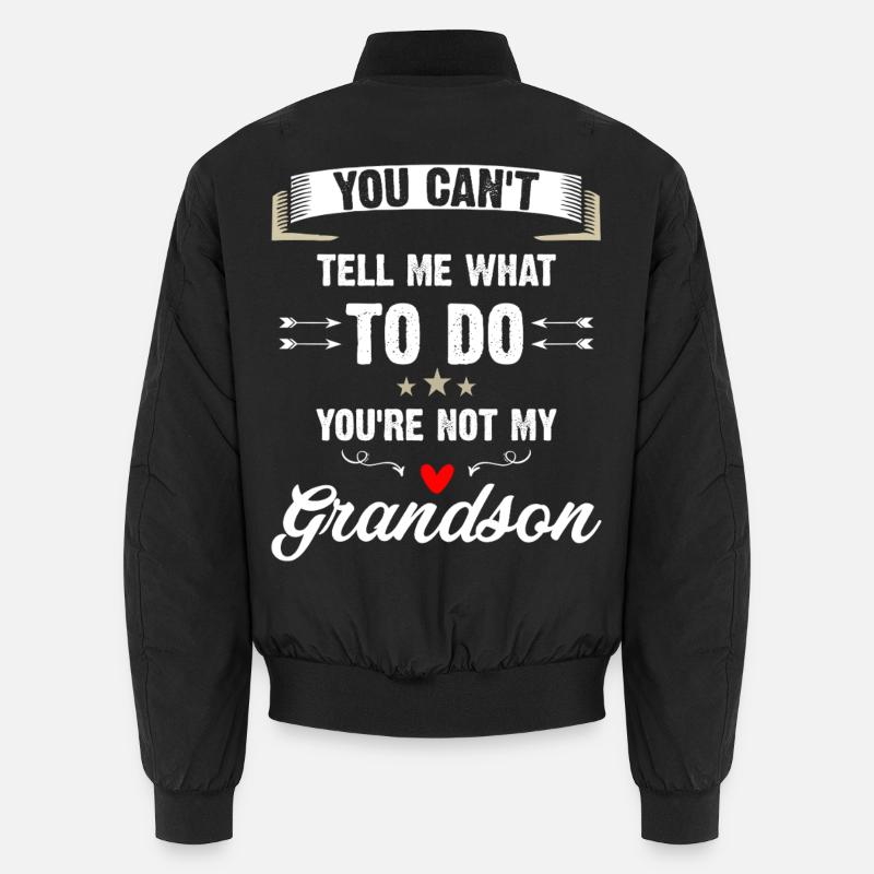 Pas ton petit-fils Tee Bomber unisexe
