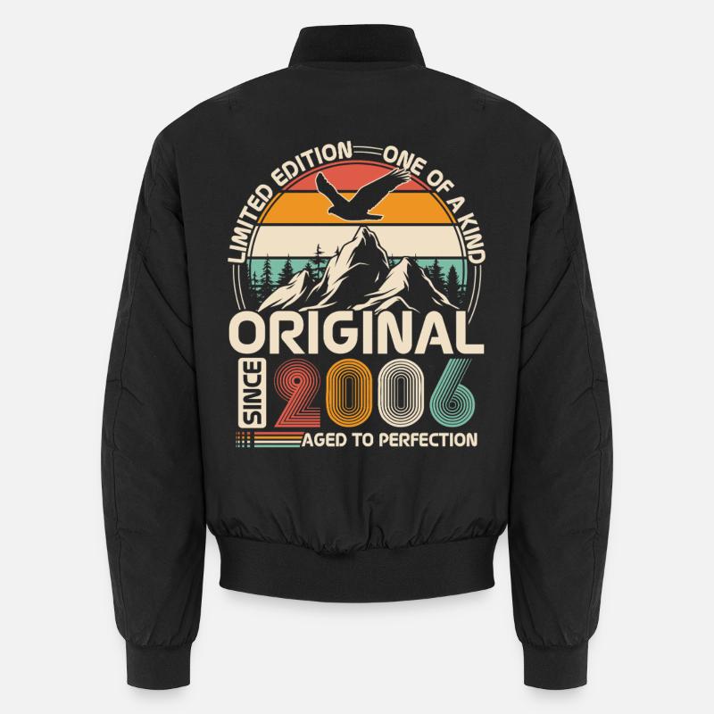 2006 Original Vintage Geburtstag Geschenk Unisex Bomberjacke