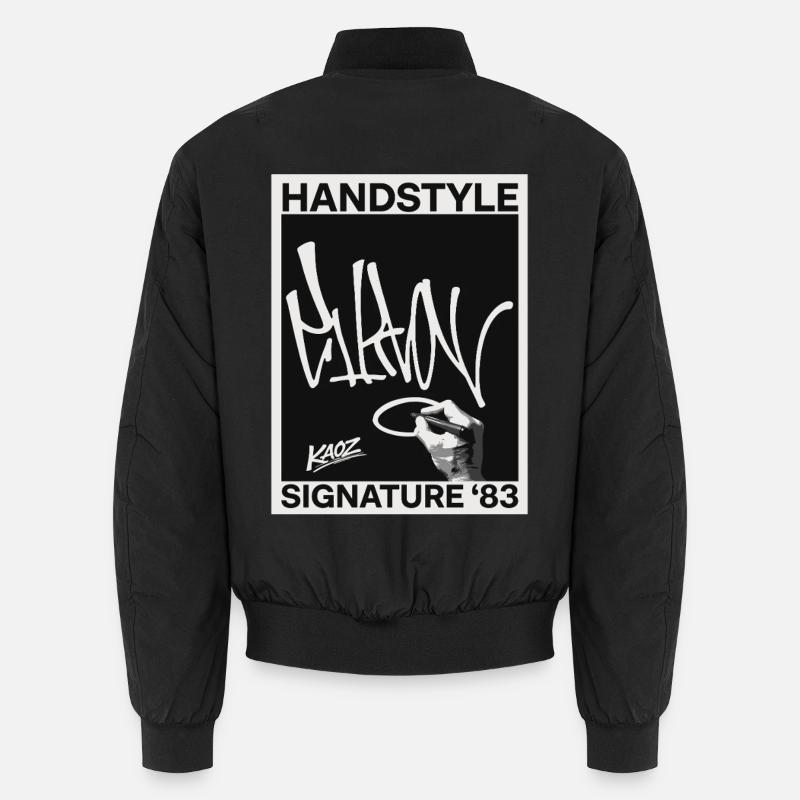 Handstyle Graffiti Signature '83 Bomber unisexe