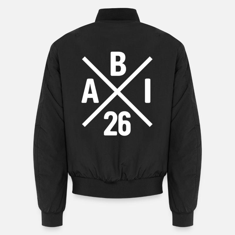 ABI 26 - Abitur - Gift - Contrast Design Unisex Bomber Jacket