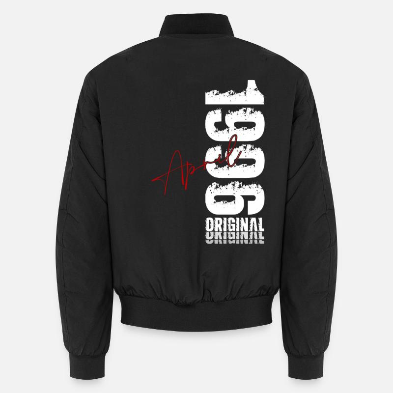 30. Geburtstag Geschenk Mann Original April 1996 Unisex Bomberjacke