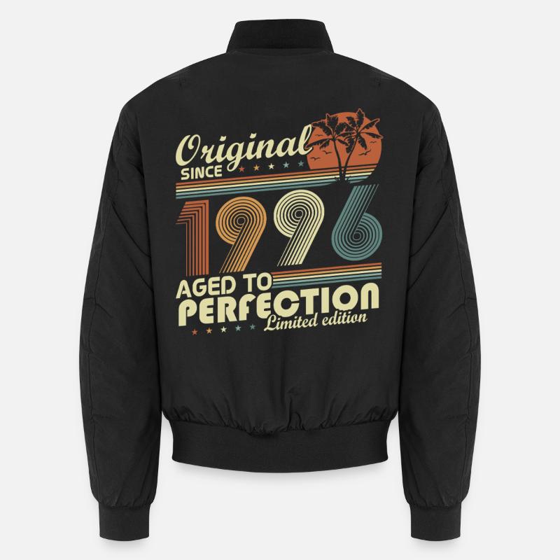 Originales Retro-Geburtstag-Geschenk von 1996 Unisex Bomberjacke