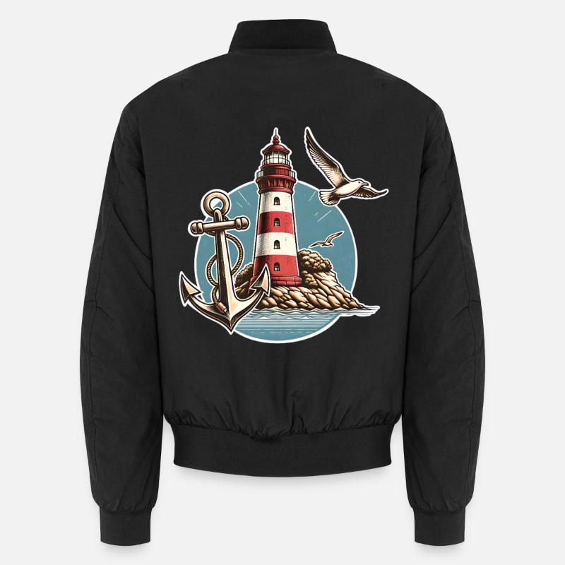 phare - Bomber unisexe - noir