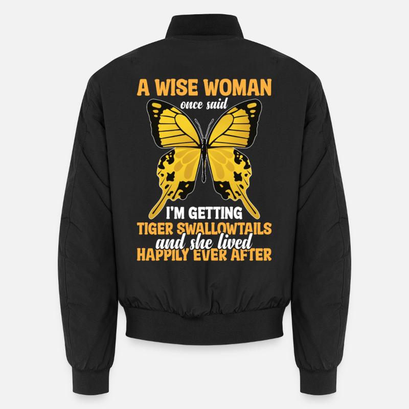  Eastern Tiger Swallowtail Lover Buterfly Insect Unisex Bomber Jacket