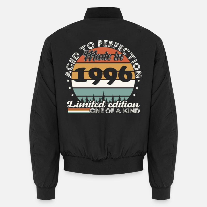 1996 Vintage Retro Geburtstagsgeschenk Unisex Bomberjacke