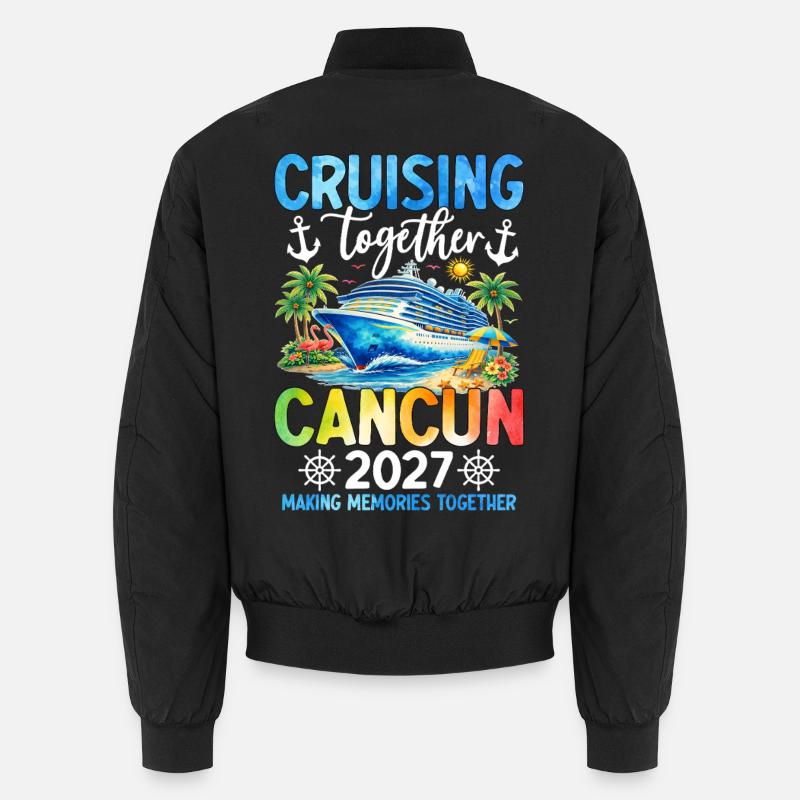 Croisière ensemble Cancún 2027 - Bomber unisexe - noir