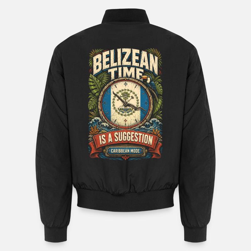 Belize Belizean Root Unisex Bomber Jacket