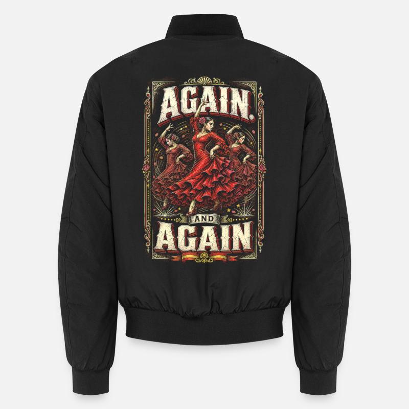 Flamenco Again And Again Unisex Bomberjacke