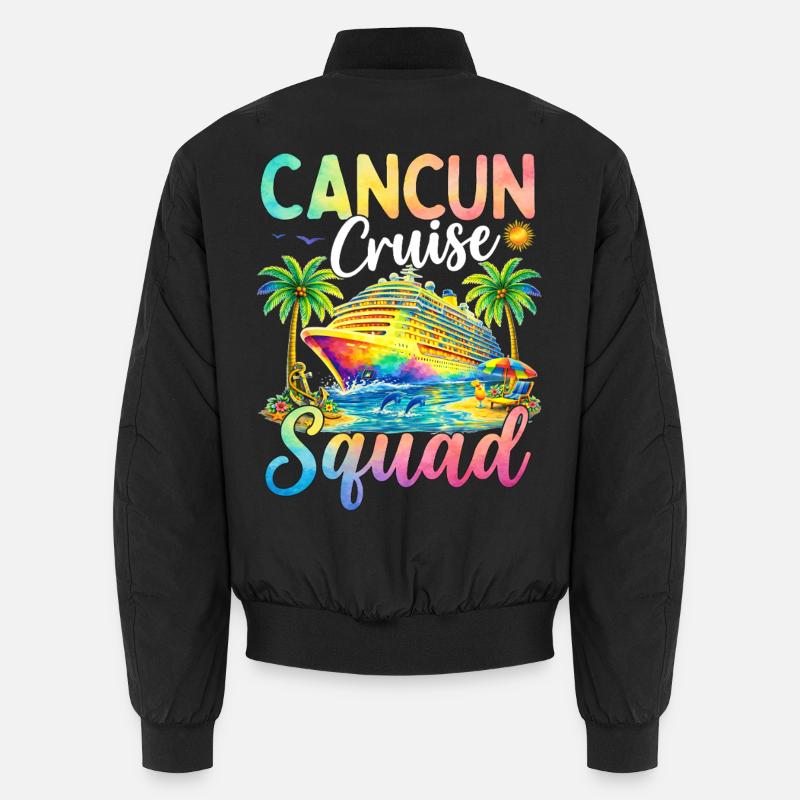 Équipe de croisière de Cancún Bomber unisexe