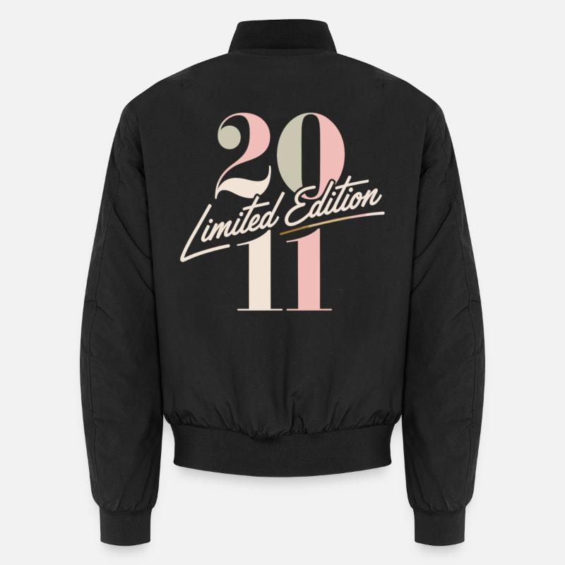 Limited Edition 2011 Geburtstag Unisex Bomberjacke
