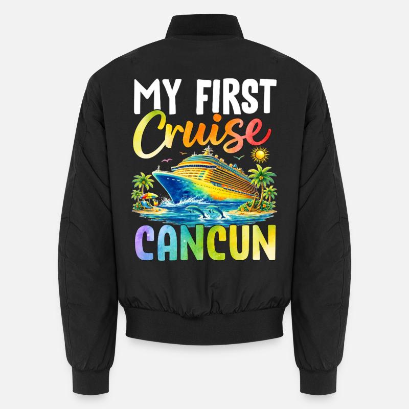 My First Cruise Cancun Unisex Bomber Jacket