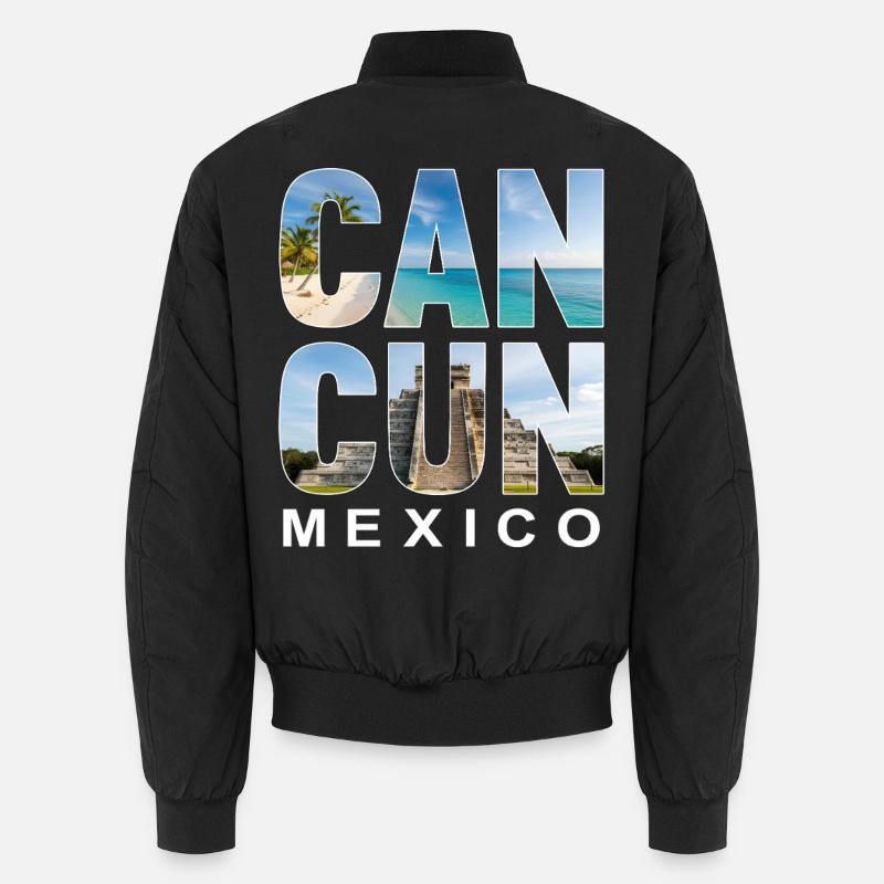 Cancun Mexico Unisex Bomberjacke