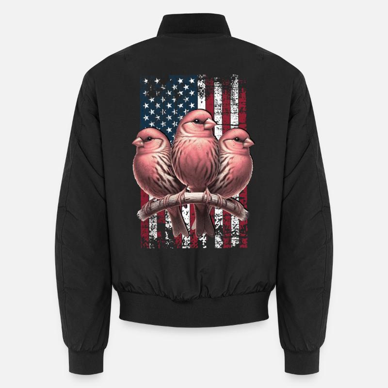 Red Factor Canary US Roter Kanarienvogel Bomber unisexe