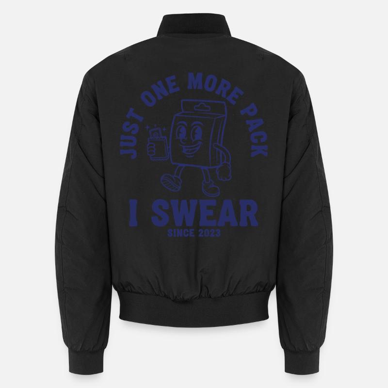 Just One More Pack I Swear Trading Card Unisex Bomber Jacket
