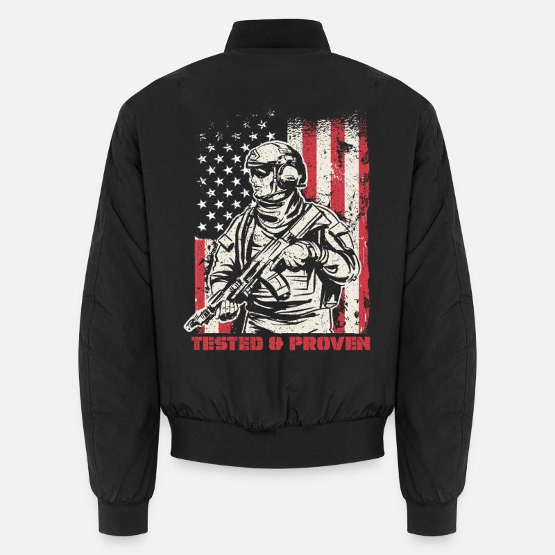 Veterans Day for Republicans Unisex Bomber Jacket