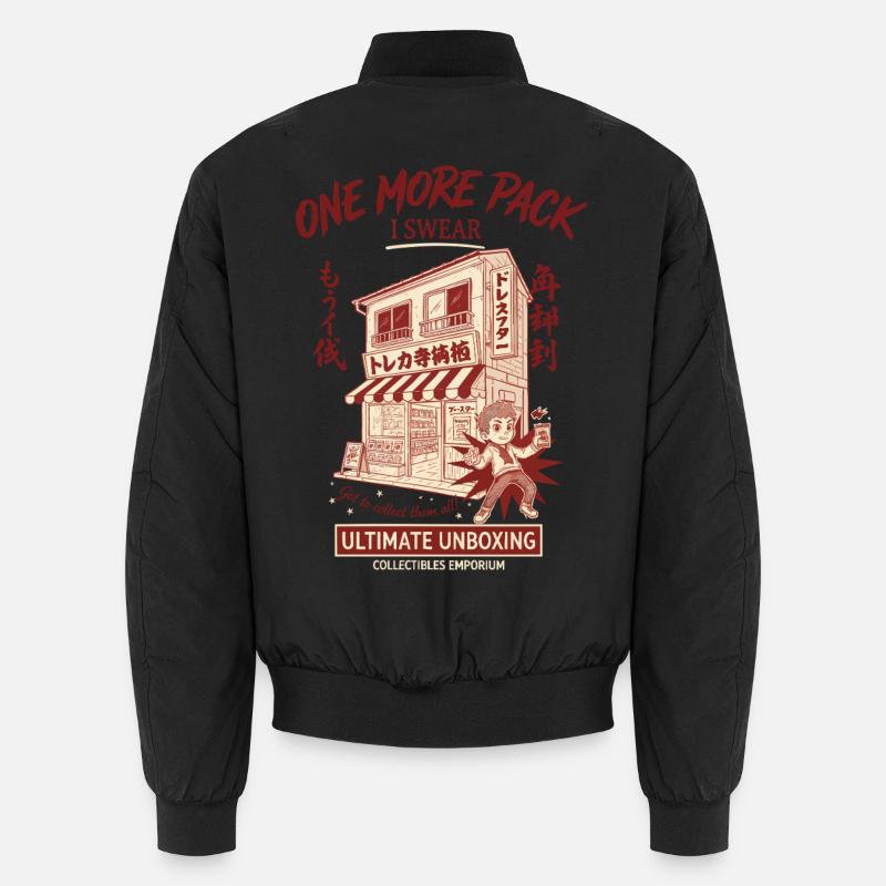 trading card Weekend Forecast Chance Of Pack Unisex Bomber Jacket