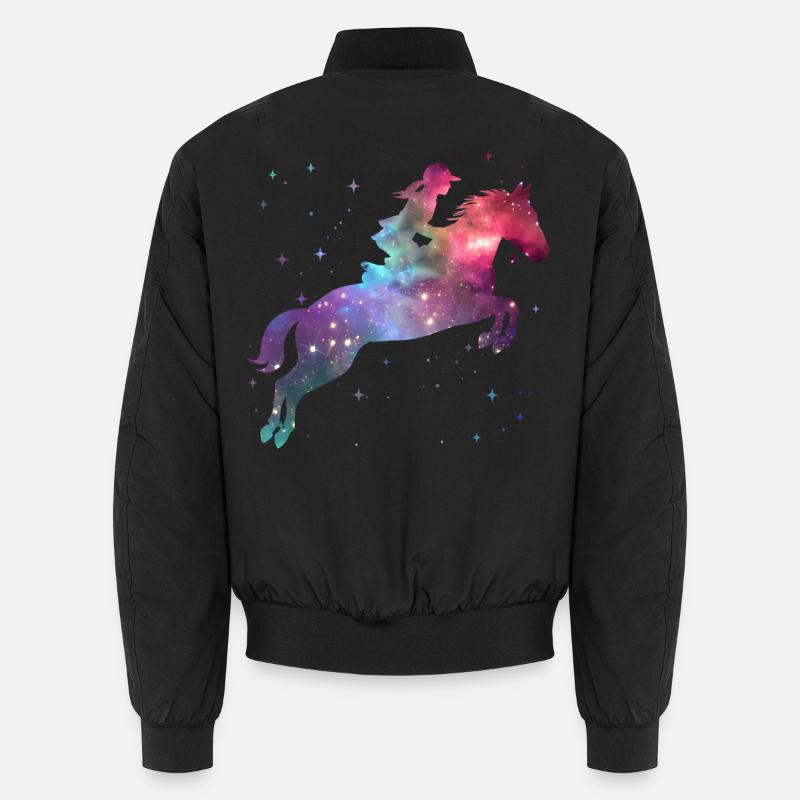 Cavalier équitation, cavalier de l’espace Chevaux Bomber unisexe