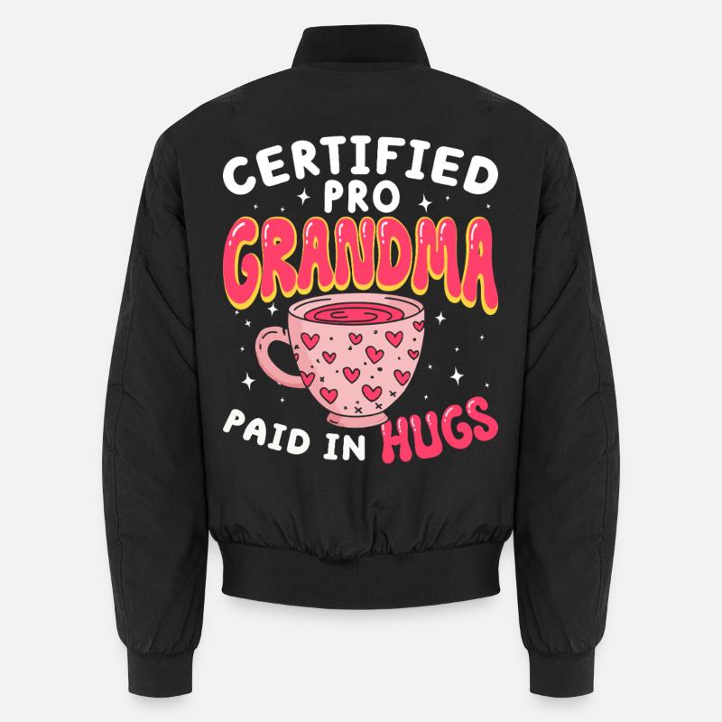 Zertifizierte Profi-Oma Großmutter Unisex Bomberjacke