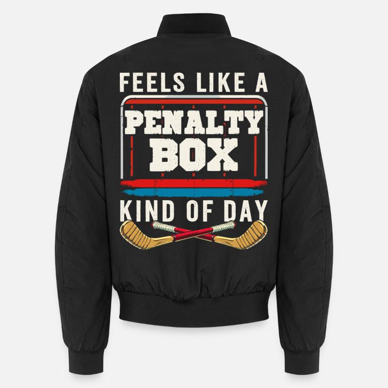 Hockey Lovers - Unisex Bomber Jacket - black