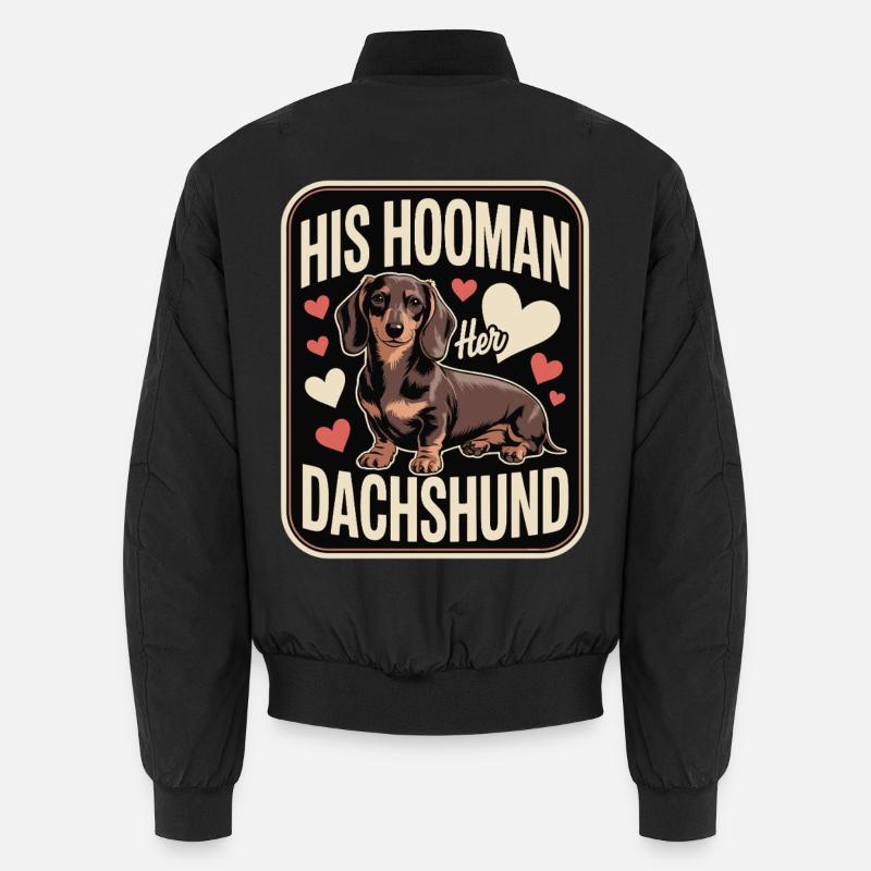 Dachshund Love Unisex Bomber Jacket