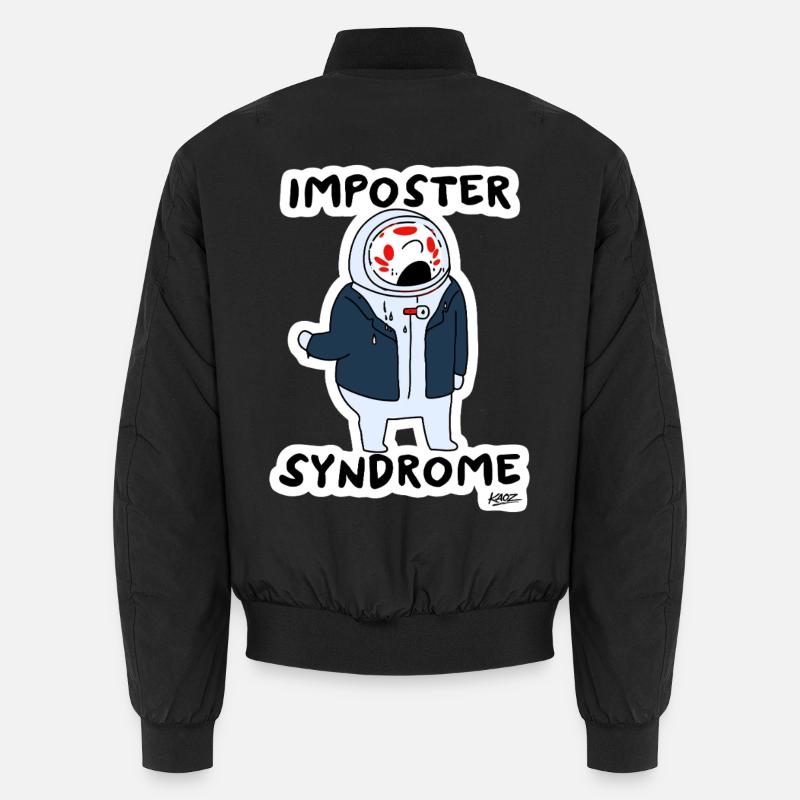 Impostor-Syndrom-Astronaut Unisex Bomberjacke