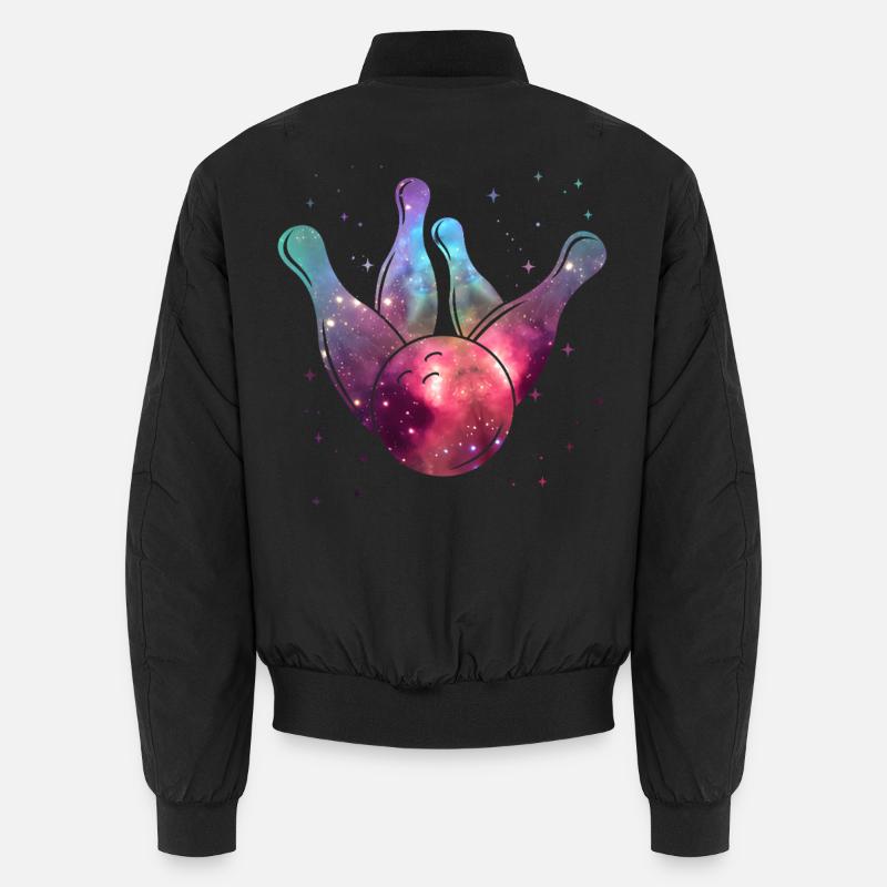 Bowler Kids Bowling Masculin Spatial - Bomber unisexe - noir