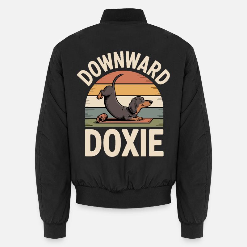 Doxie descendante - Bomber unisexe - noir