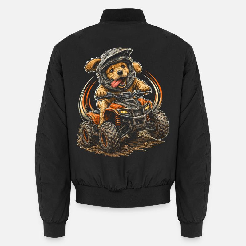 ATV Quad Biking Quad Quad Riders Unisex Bomber Jacket