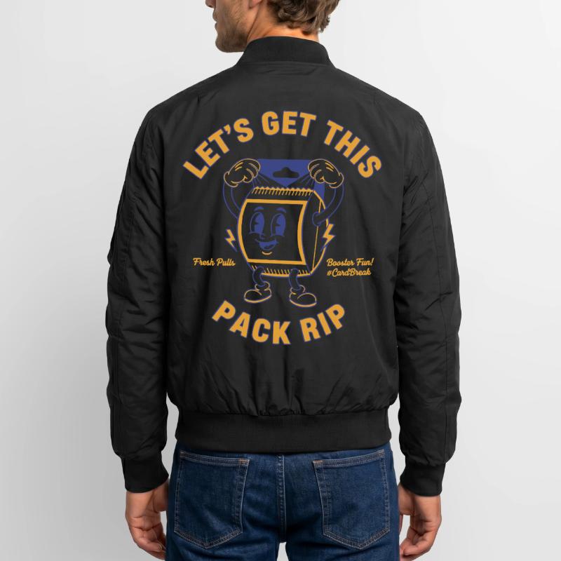 Lets Get This Pack Rip Fresh Pulls CardBreak Unisex Bomber Jacket