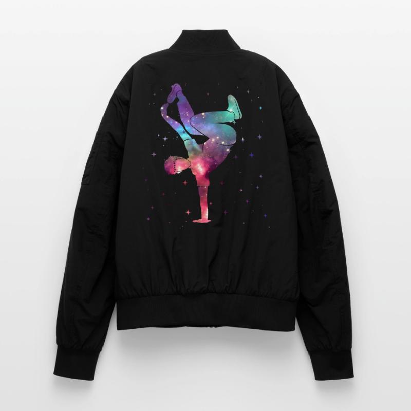 Breakdance Breakdancer Breakdance Breakdance Spatial Bomber unisexe