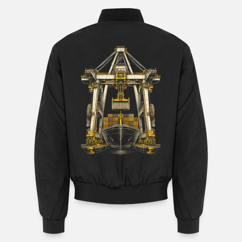 docker - Bomber unisexe - noir
