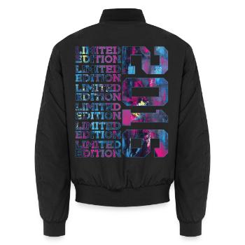 COOL 10 ANS ÉDITION LIMITÉE 2016 10E ANNIVERSAIRE - Bomber unisexe - noir - Dos - AI Model Male 185 light (185cm)