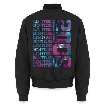 COOL 18 ANS ÉDITION LIMITÉE 2008 18E ANNIVERSAIRE - Bomber unisexe - noir - Dos - AI Model Male 185 light (185cm)