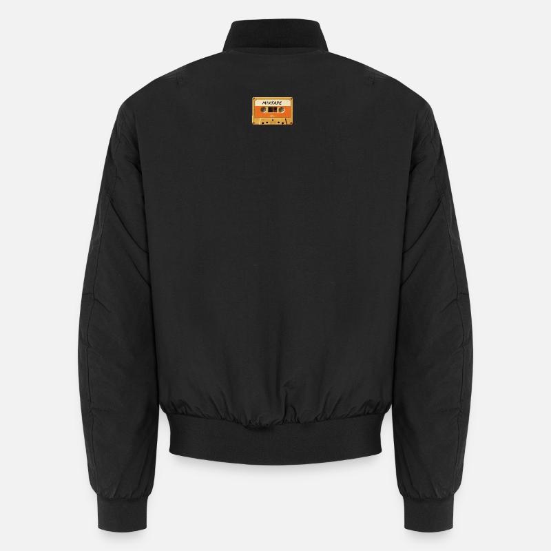 Mixtape Retro Kassette Unisex Bomberjacke