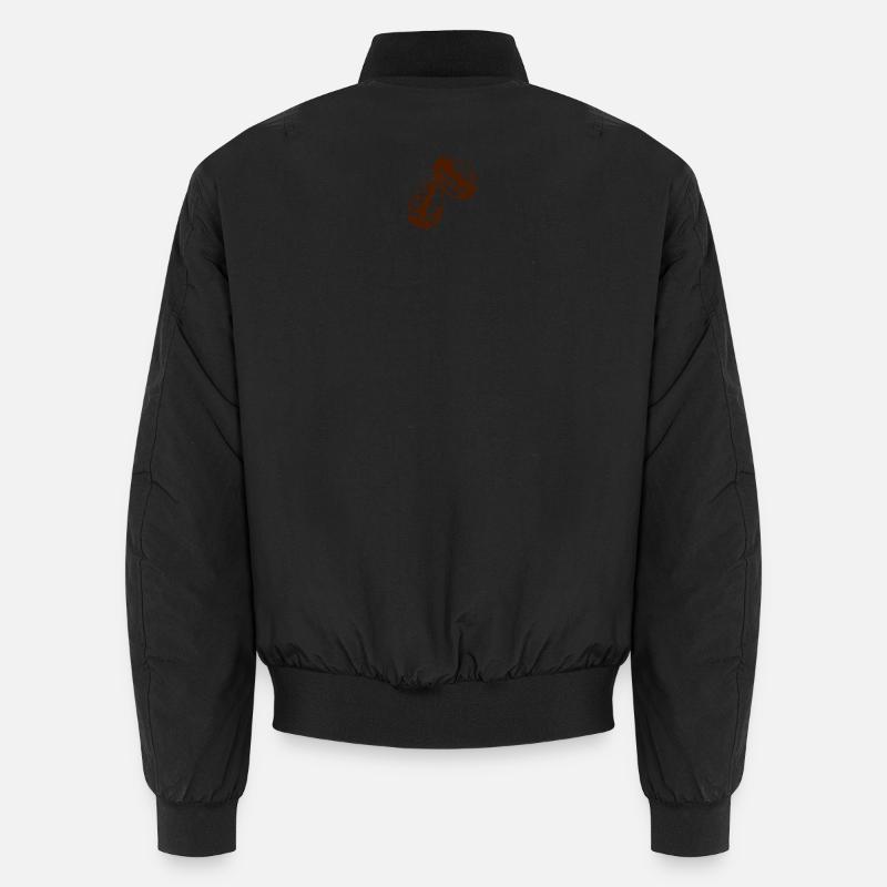 kaffeebohnen - Unisex Bomber Jacket - black