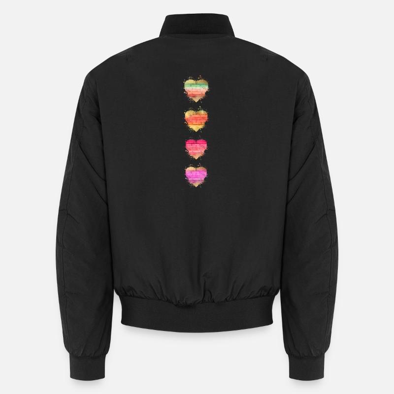 Hearts Unisex Bomber Jacket
