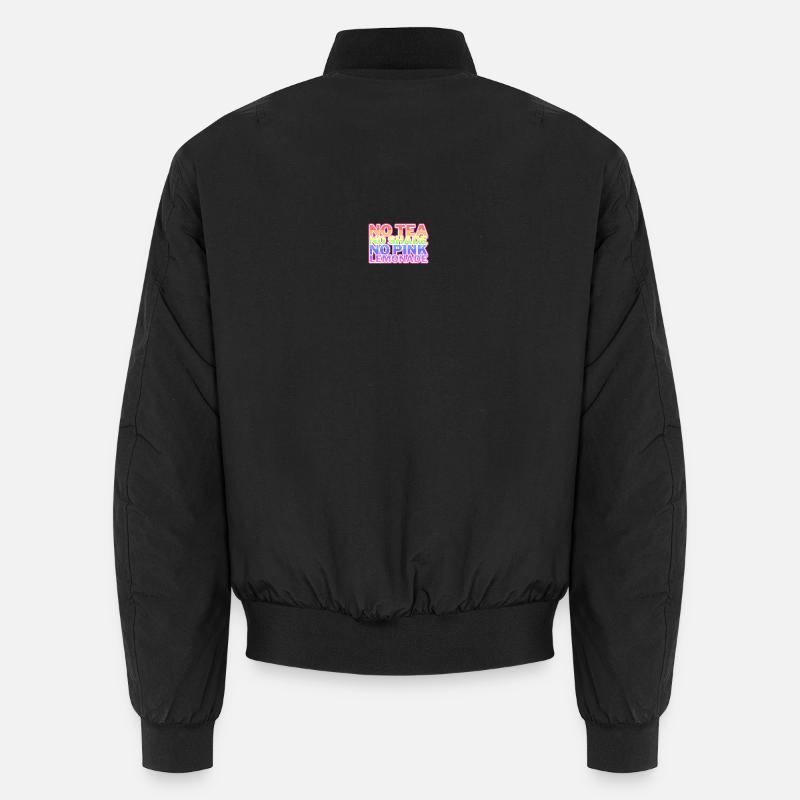 No Tea No Shade No Pink Lemonade (RPDR Memes) Unisex Bomber Jacket