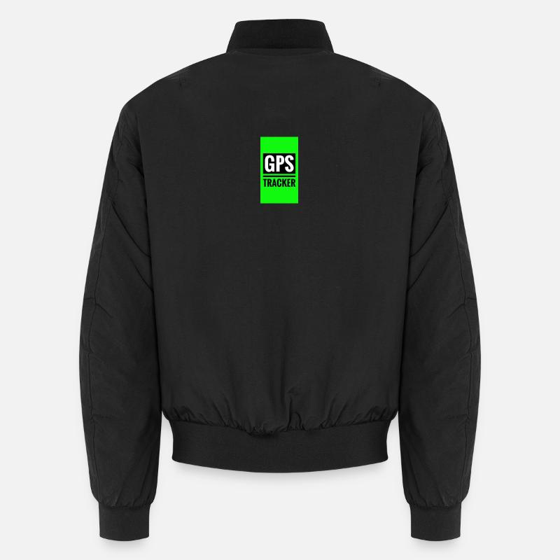 GPS tracking-like design Unisex Bomber Jacket
