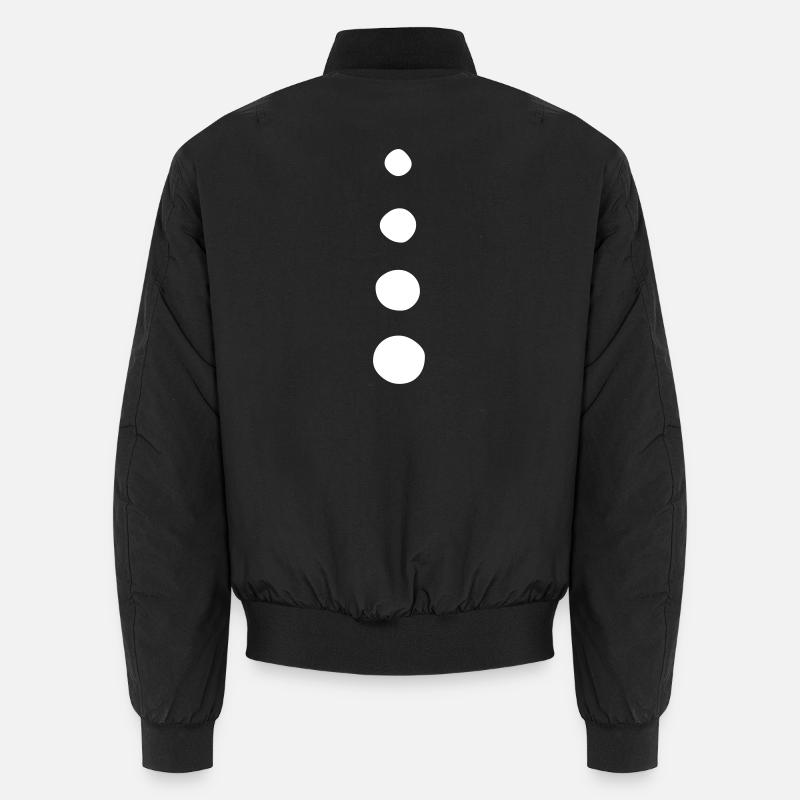 Dots Ornament - Circles go away (Vectorgraphic) Unisex Bomber Jacket