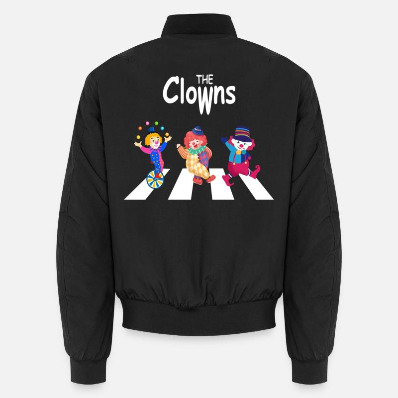Die Clowns - Unisex Bomberjacke - Schwarz