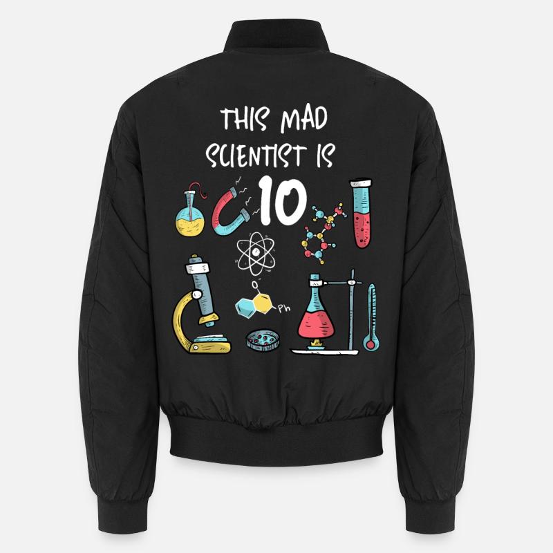 This Mad Scientist Is 10 Unisex Bomber Jacket