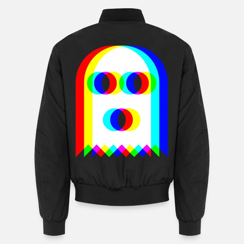 👻 Fantôme RVB Bomber unisexe