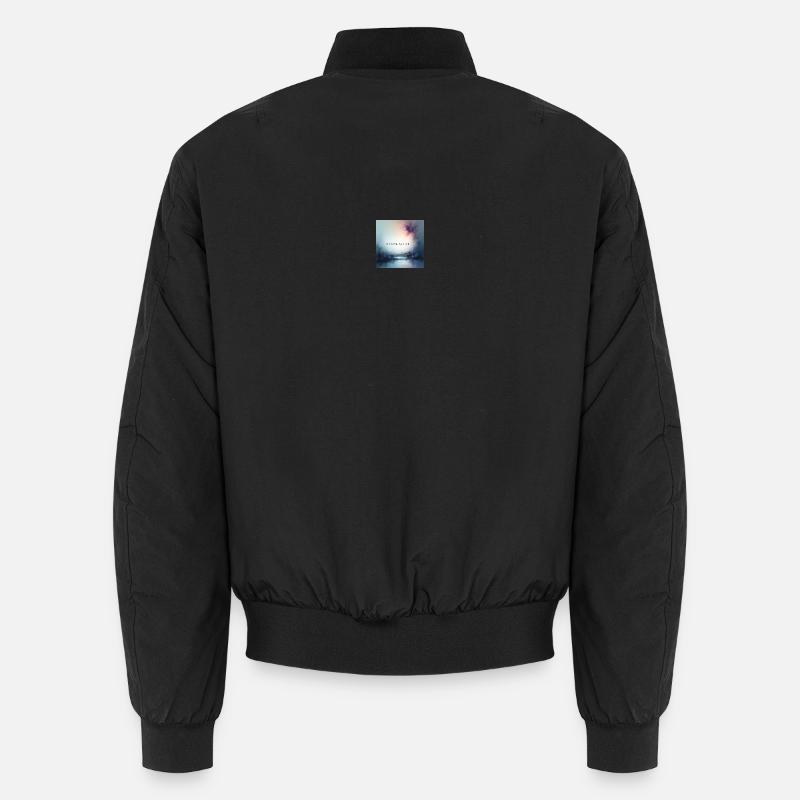 Flançaille Brume Crépuscule - Unisex Bomberjacke - Schwarz