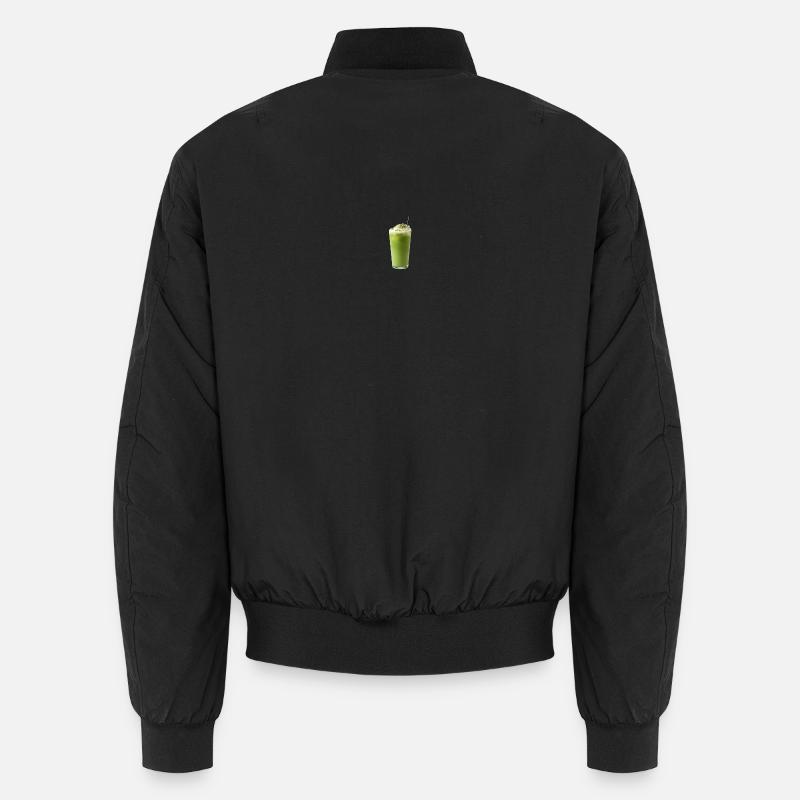 Iced Matcha Latte Unisex Bomberjacke