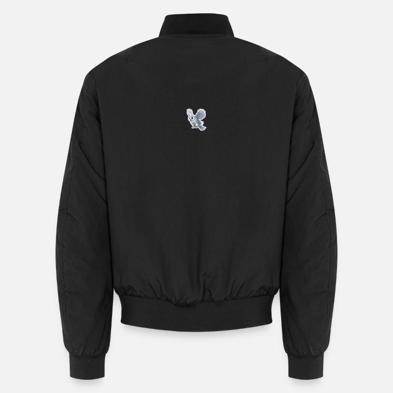 Himmlische Eulen-Aufkleber Unisex Bomberjacke
