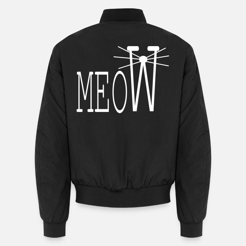 Amis chats - Bomber unisexe - noir