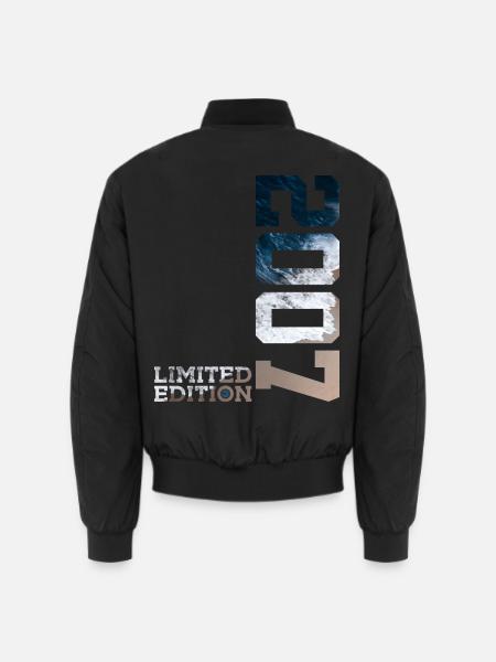 19. GEBURTSTAG LIMITED EDITION 2007 - Unisex Bomberjacke - Schwarz